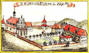 PP. Societatis Jesu in Oppeln - Klasztor Jezuitów, widok ogólny